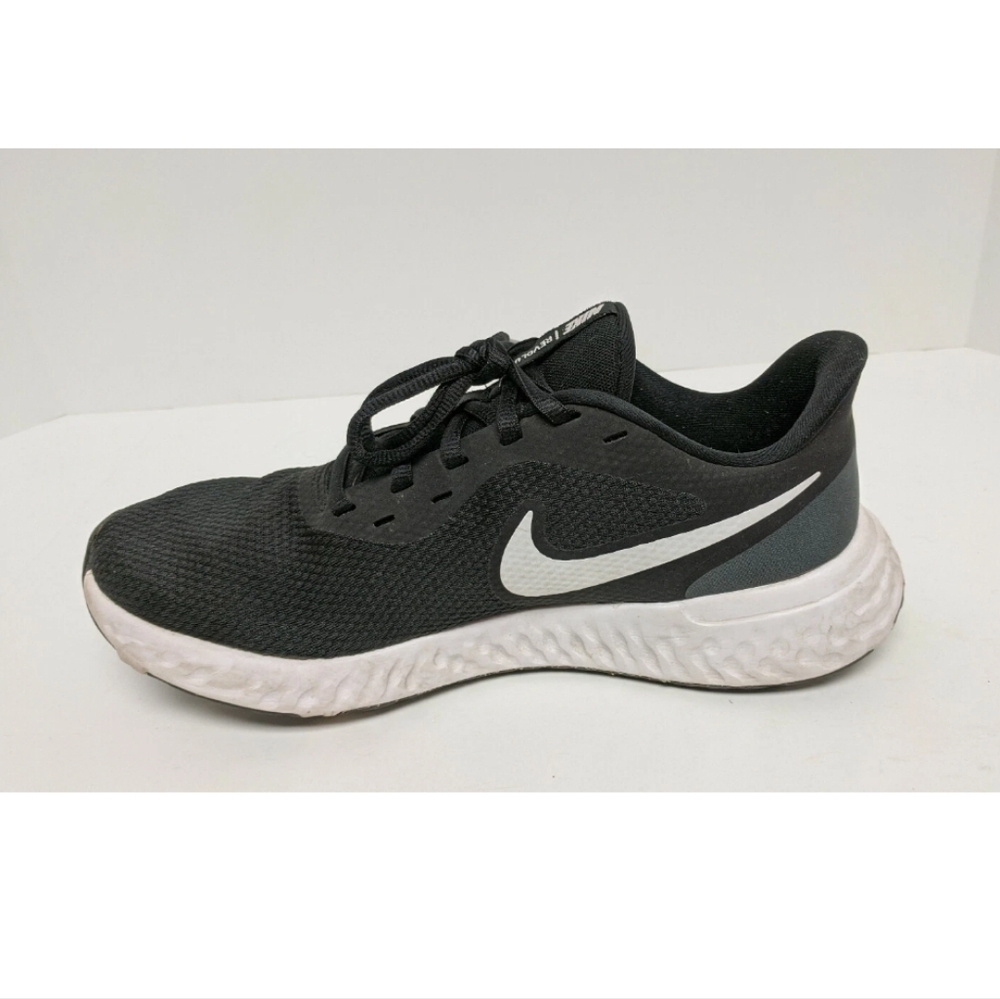 Nike Revolution 5 Running Shoes, Black/White, Women's 9.5 M - Picture 3 of 6